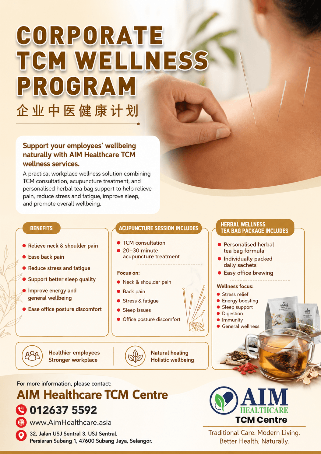 Corporate TCM Acupuncture